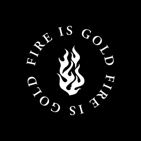 Logo Fire Is Gold